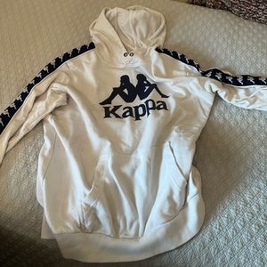 White Kappa Hoodie